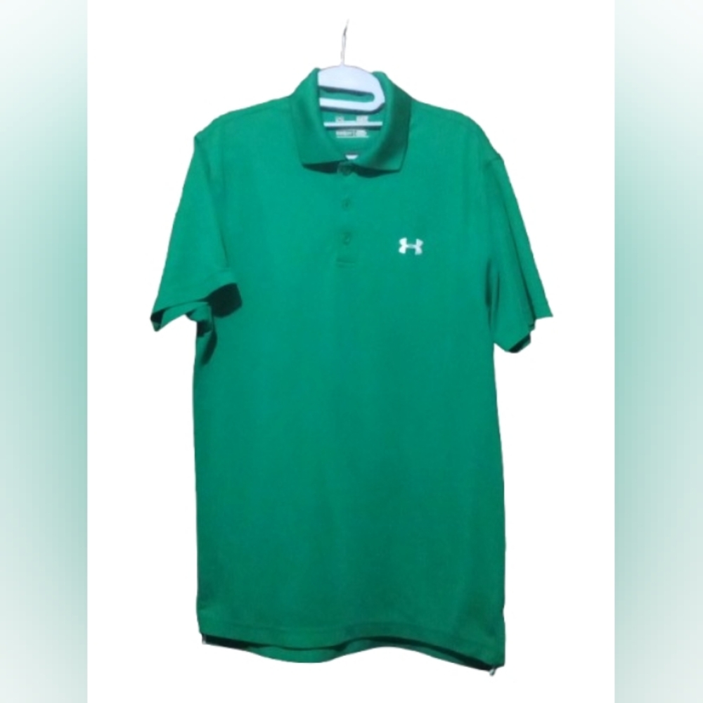 Under Armour Green Polo Shirt